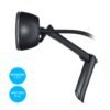 Logitech C270 Digital HD Webcam with Widescreen HD Video Calling, HD Light Correction, Noise-Reducing Mic, for Skype, FaceTime, Hangouts, WebEx, PC/Mac/Laptop/MacBook/Tablet - (Black, HD 720p/30fps) - Image 3