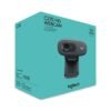 Logitech C270 Digital HD Webcam with Widescreen HD Video Calling, HD Light Correction, Noise-Reducing Mic, for Skype, FaceTime, Hangouts, WebEx, PC/Mac/Laptop/MacBook/Tablet - (Black, HD 720p/30fps) - Image 2