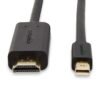 Amazon Basics Mini Display Port to HDMI Cable - 6 Feet (Full HD - 1080P), Gold - Image 6