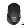 Logitech M331 Silent Plus Wireless Mouse, 2.4GHz with USB Nano Receiver, 1000 DPI Optical Tracking, 3 Buttons, 24 Month Life Battery, PC/Mac/Laptop - Black - Image 6