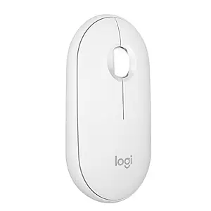 Logitech Pebble Mouse 2 M350s Slim Bluetooth Wireless Mouse, Portable, Lightweight, Customisable Button, Quiet Clicks, Easy-Switch for Windows, macOS, iPadOS, Android, Chrome OS - Tonal Graphite - Image 4