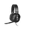 Corsair HS55 Surround Wired Gaming On Ear Headset (Leatherette Memory Foam Ear Pads, Dolby Audio 7.1 Surround Sound on PC and Mac, Lightweight, Omni-Directional Microphone, Multi-Platform) Carbon