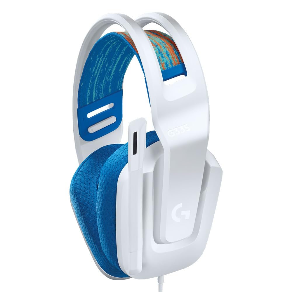 Logitech G335 Lightweight Gaming Wired Over Ear Headphones with Mic... - Image 3