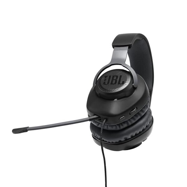 JBL Quantum 100 Wired Gaming  (Black, On the Ear) - Image 5