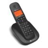 Beetel X73 Cordless 2.4Ghz Landline Phone with Caller ID Display, 2-Way Speaker Phone with Volume Controls, Auto Answer, Alarm Function, Stylish Design (Black)(X73