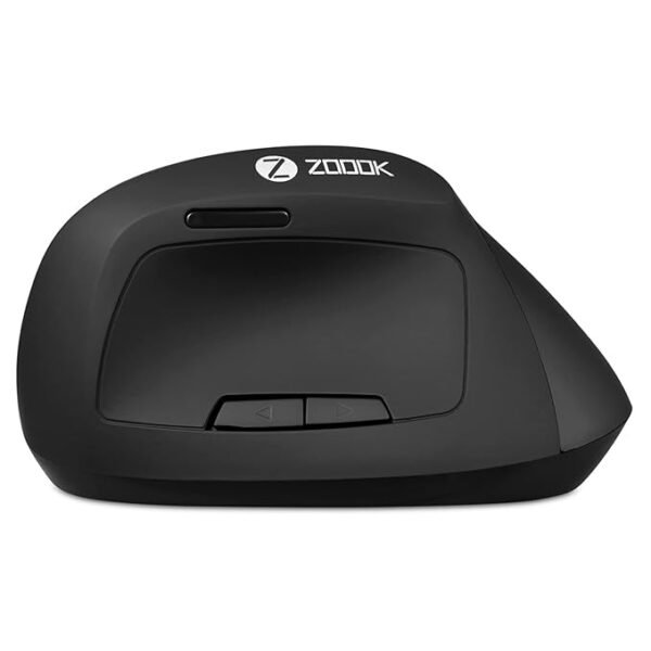 Zoook Infinite Vertical Mouse,6 Buttons,Ergonomic High Precision Sensor, Auto Turn Off/Wireless Optical Mouse - Image 2