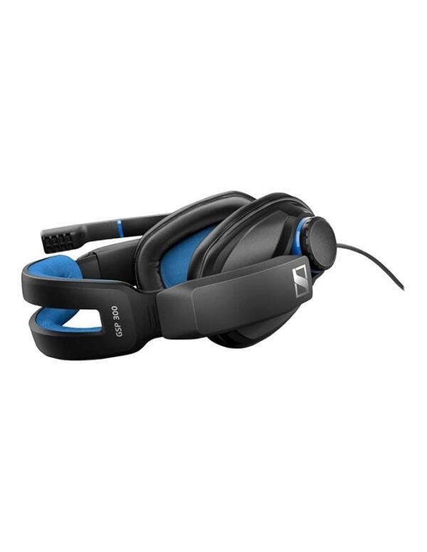 Sennheiser GSP 300 Wired Over Ear Headphones with Mic (Blue/Black) - Image 3