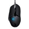 Logitech G402 Hyperion Fury USB Wired Gaming Mouse, 4,000 DPI, Lightweight, 8 Programmable Buttons, Compatible for PC/Mac - Black - Image 4