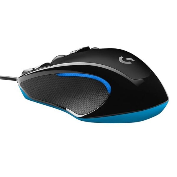 Logitech G300s USB Wired Gaming Mouse, 2, 500 DPI, RGB, Light Weight, 9 Programmable Controls, On-Board Memory, Compatible with PC/Mac - Black