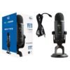 Blue Microphones Yeti USB Microphone for Recording,Streaming,Gaming,Podcasting On Pc and Mac,Condenser Mic for Laptop Or Computer with Blue Vo!Ce Effects,Adjustable Stand,Plug and Play - Blackout - Image 2