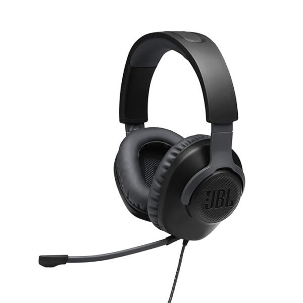 JBL Quantum 100 Wired Gaming  (Black, On the Ear) - Image 4