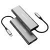 Amazon Basics USB-C Hub Dock 9-in-1 Aluminium Type-C Adapter with 4K HDMI, Ethernet 1000mbps Port, 3 USB 3.0, USB-C Power Delivery, 3.5mm Audio only, TF/SD Card Reader, Mac & Windows USB-C Devices - Image 3