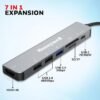 Honeywell Newly Launched 7-in-1 TypeC Docking Station with 4K HDMI,1xUSB 3.0,2xUSB 2.0 & TypeC 3.0 PD Charging 100W Port, SD & Micro SD Slot, for All Type C Devices- MacBook Laptop, PC, Thunderbolt 3 - Image 4