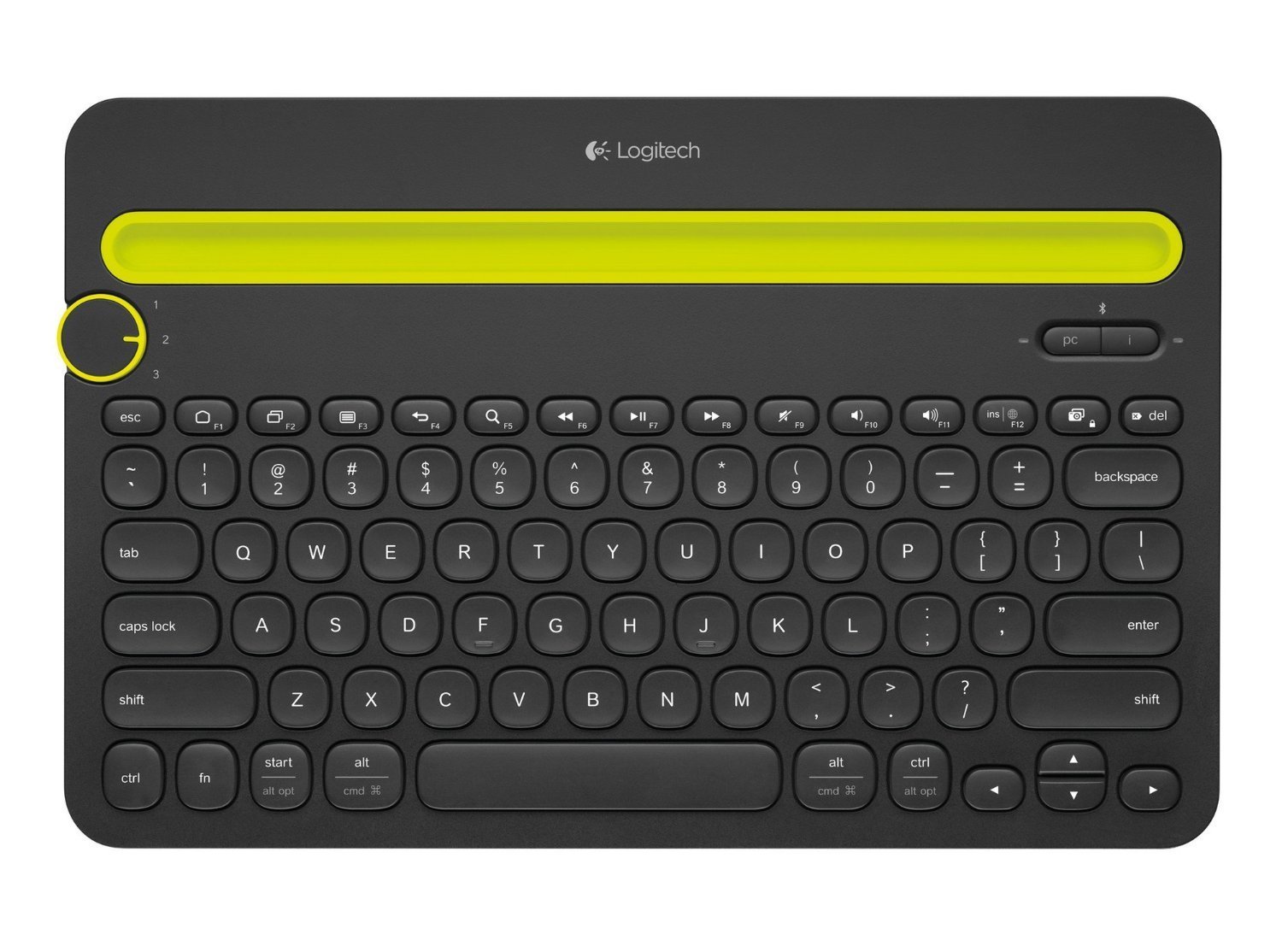 Logitech K480 Wireless Multi-Device Keyboard For Windows, Macos, Ipados, Android... - Image 3