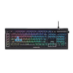 Acer PKB810 Predator Aethon 500 RGB Mechanical Kailh Blue Switch Gaming Keyboard with Anti-Ghosting, All-Key Rollover - Black (Open box new)