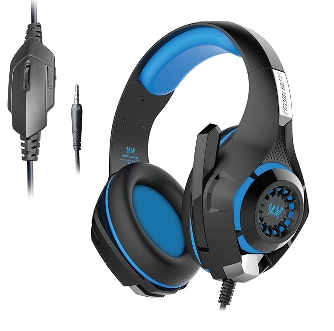 Cosmic Byte Kotion GS410 Wired On Ear Headphone with Mic for Mobiles, Tablets, PC, PS4, PS5 and Xbox (Blue) - Image 2