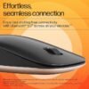 HP 410 Slim Bluetooth Mouse with 1200 DPI Optical Sensor,Ambidextrous Design,Compact Size,Portable, 12 Months Battery Life, 3 Years Warranty Brand: HP - Image 3