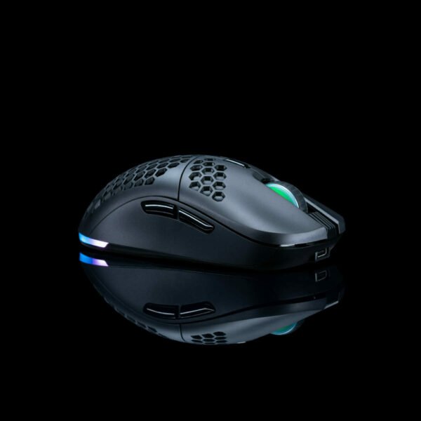 Cosmic Byte Kilonova 3325IC RGB Wired Gaming Mouse with Pixart 3325 Sensor, Ultra Lightweight 73grams, Adjustable Weights, Paracord Cable, Replaceable Top Cover and Side Buttons (Black) - Image 3