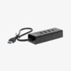 UkTech 4 Port USB 3.0 Hub with Hi-Speed Data Transfer, LED Indication - Image 3