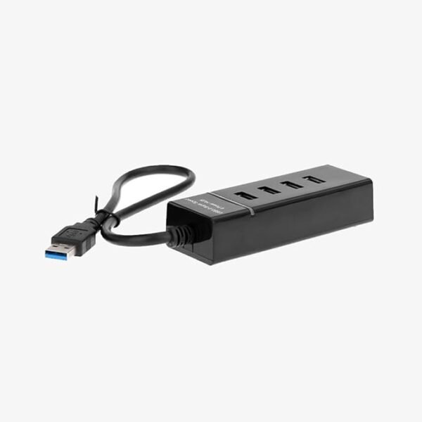 UkTech 4 Port USB 3.0 Hub with Hi-Speed Data Transfer, LED Indication - Image 3