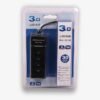 UkTech 4 Port USB 3.0 Hub with Hi-Speed Data Transfer, LED Indication - Image 2