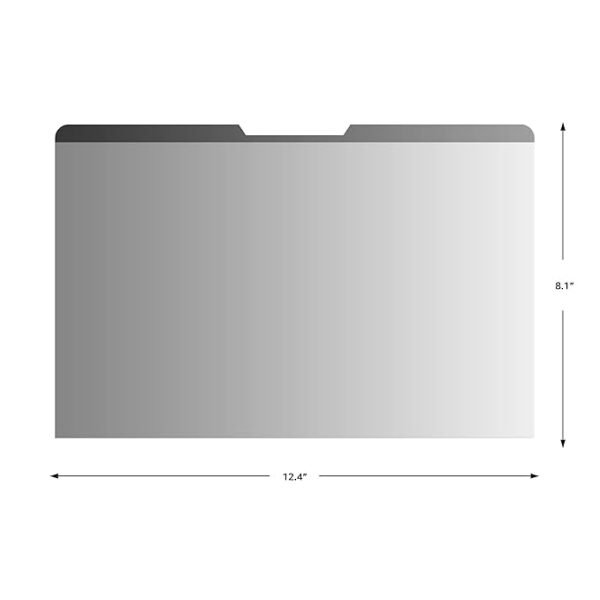AmazonBasics Slim Magnetic Privacy Screen Filter for 33 cm MacBook Air 2018,2020 - Image 3