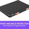 Logitech IPad (7th, 8th Generation) Keyboard Case Slim Folio with Integrated Wireless Keyboard (Graphite) - Image 3