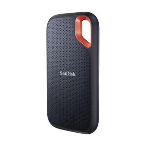 Sandisk Extreme Portable 1TB, 1050MB/s R, 1000MB/s W, 3mtr Drop Protection, IP65 Water/dust Resistance, HW Encryption, PC,MAC & TypeC Smartphone Compatible, 5Y Warranty, External SSD, Black Color