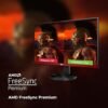 AOC G2490Vx 24 Inch Borderless Full HD Gaming Monitor, Gaming LED Monitor, 144Hz Refresh Rate, FreeSync Premium, 1ms Response Time - Image 2