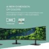 AOC 27B2H2 27” Frameless IPS Monitor, FHD 1920x1080, 100Hz, 101% sRGB, for Home and Office, HDMI x2, Low Blue Mode, VESA Compatible, Black - Image 3