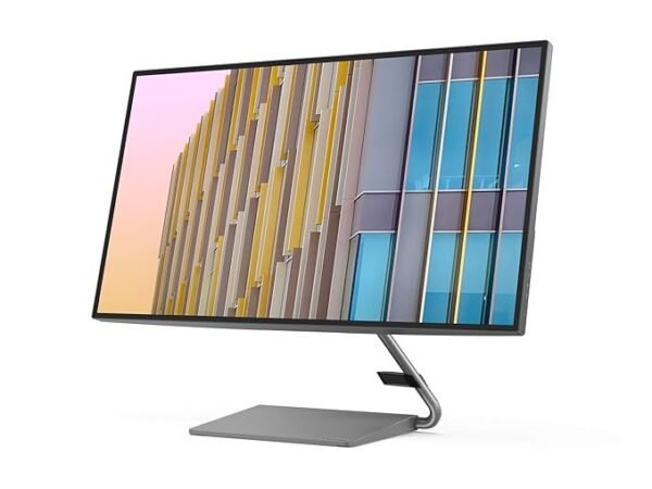 Lenovo Q-Series - Q27H-10, 27 Inch (68.6Cm) 2560 X 1440 Pixels 2K Qhd IPS Ultraslim Monitor | All-in-One USB-C Port for Power & Data Transfer, 2 X 3W Speakers, 99% Srgb, 75Hz, 4Ms, Hdmi, black - Image 6