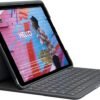 Logitech IPad (7th, 8th Generation) Keyboard Case Slim Folio with Integrated Wireless Keyboard (Graphite)