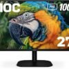 AOC 27B2H2 27” Frameless IPS Monitor, FHD 1920x1080, 100Hz, 101% sRGB, for Home and Office, HDMI x2, Low Blue Mode, VESA Compatible, Black