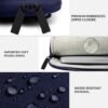 AirCase Office Sling Messenger Bag fits Upto 14.1" Laptop/MacBook, Detachable Shoulder Strap, Water Resistant, Shockproof, Carry Handle with Spacious Pockets, for Men & Women, Blue - Image 3