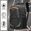 PROVOGUE  Large 35 L Laptop Backpack unisex Spacy with rain cover and reflective strip  (Black) - Image 4