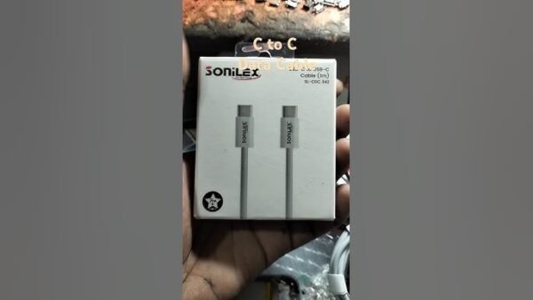 SL-CDC 341 – Sonilex USB-C IOS Cable 1M