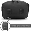 PROVOGUE  Large 35 L Laptop Backpack unisex Spacy with rain cover and reflective strip  (Black) - Image 2