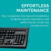 TVS ELECTRONICS Gold Prime Mechanical Wired Keyboard | Dustproof Key switches | Guaranteed 50 Million keystrokes | 1.5 Meter USB Cable, USB Gold Keyboard (Black) - Image 3