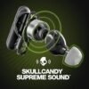 Skullcandy Smokin Buds in-Ear Wireless Earbuds, 20 Hr Battery, Use Either Bud Solo,Rapid Charge, Microphone, Works with iPhone Android and Bluetooth Devices - Black - Image 5