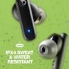 Skullcandy Smokin Buds in-Ear Wireless Earbuds, 20 Hr Battery, Use Either Bud Solo,Rapid Charge, Microphone, Works with iPhone Android and Bluetooth Devices - Black - Image 3