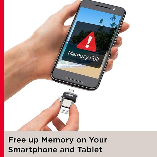 SanDisk Ultra Dual 32 GB USB 3.0 OTG Pen Drive (Black) - Image 3