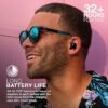 JLab Go Air Pop True Wireless Ear Buds Small Size - TWS Earbuds, Bluetooth Earphones with 32H Playtime, IPX4 Mini in Ear Headphones, USB Charging Case, Dual Connect, EQ3 Sound - Image 6