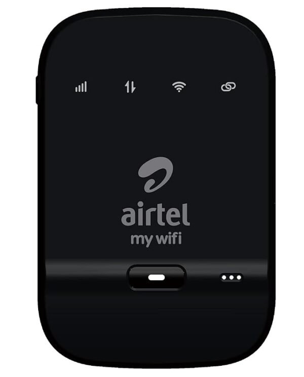 Airtel DigitalTV AMF-311WW Data Card Single_Band 150 Mbps (Black), 4g Hotspot Support with 2300 Mah Battery