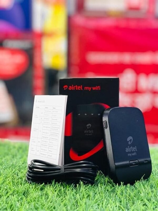 Airtel DigitalTV AMF-311WW Data Card Single_Band 150 Mbps (Black), 4g Hotspot Support with 2300 Mah Battery - Image 2
