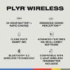 Skullcandy PLYR Multi-Platform Over-Ear Wireless Gaming Headphone with Mic, Enhanced Sound Perception, 24 Hr Battery, AI Microphone, Works with Xbox PlayStation Mobile and PC Digi Black - Image 3