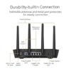 ASUS TUF Gaming AX4200 Dual Band WiFi 6 Extendable Gaming Router, 2.5G Port, Gaming Port, 4G/5G Router Replacement, AiProtection Pro Network Security, Instant Guard, VPN, AiMesh Support - Image 5