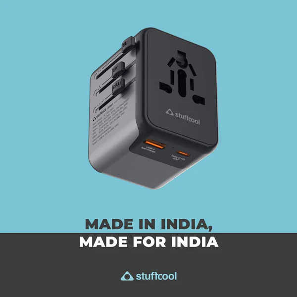 Jetset Universal World Travel Adapter with PD20W Type C port (Sealed pack) - Image 2