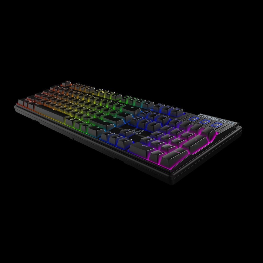 ASUS Cerberus Mech RGB Mechanical Wired Gaming Keyboard with RGB Backlit Effects, 100% Anti-ghosting N-Key Rollover (NKRO), and Dedicated Hot Keys for Gaming Shortcuts Black (Open box new) - Image 5