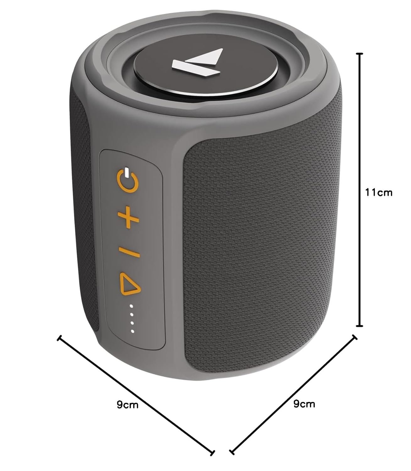 boAt Stone 352/358 Bluetooth Speaker with 10W RMS Stereo Sound, IPX7 Water Resistance, TWS Feature, Up to 12H Total Playtime, Multi-Compatibility Modes, Free Music Streaming on JioSaavn(Groovy Grey)(Open box new) - Image 5