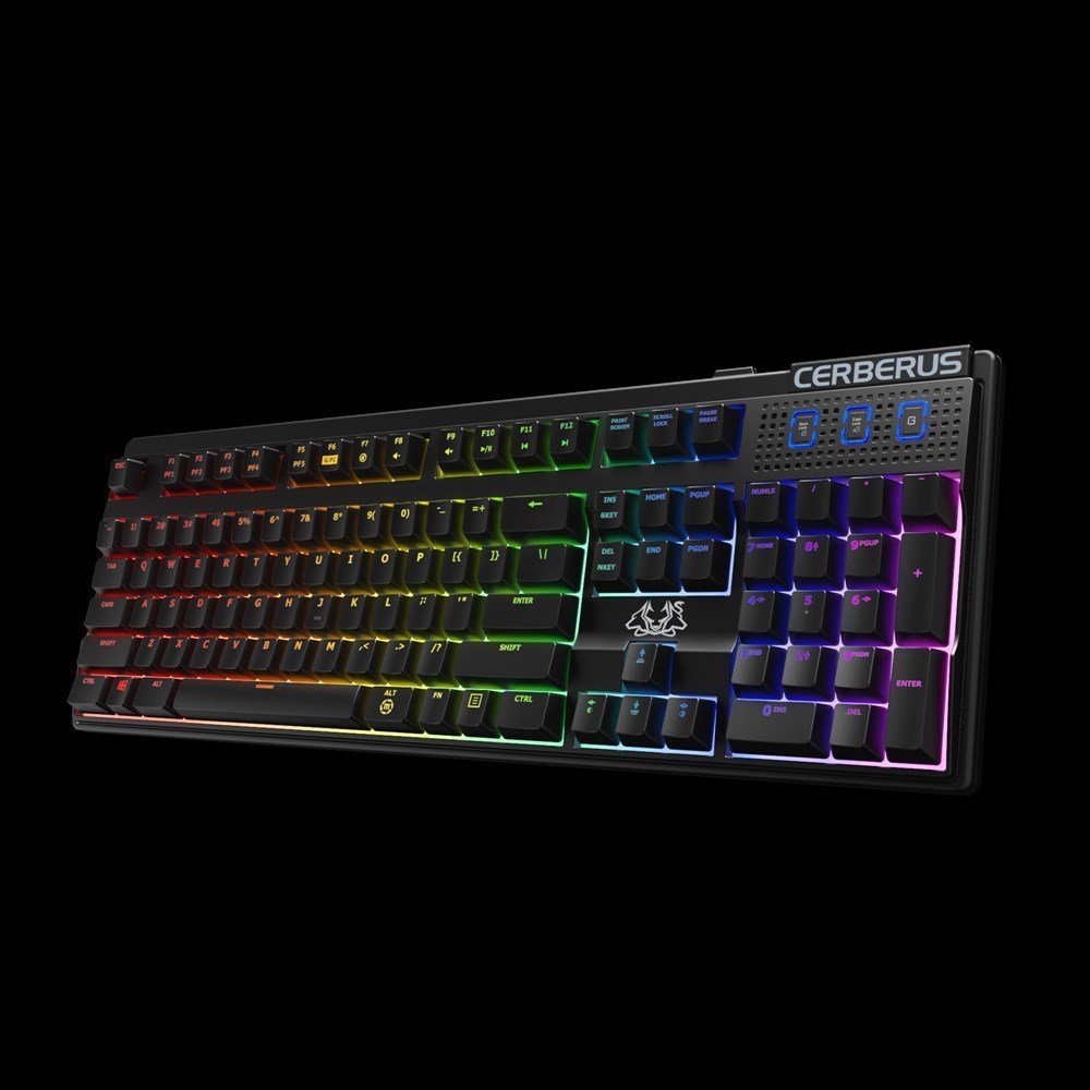 ASUS Cerberus Mech RGB Mechanical Wired Gaming Keyboard with RGB Backlit Effects, 100% Anti-ghosting N-Key Rollover (NKRO), and Dedicated Hot Keys for Gaming Shortcuts Black (Open box new) - Image 7